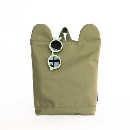 Kids Backpack - Green Bear