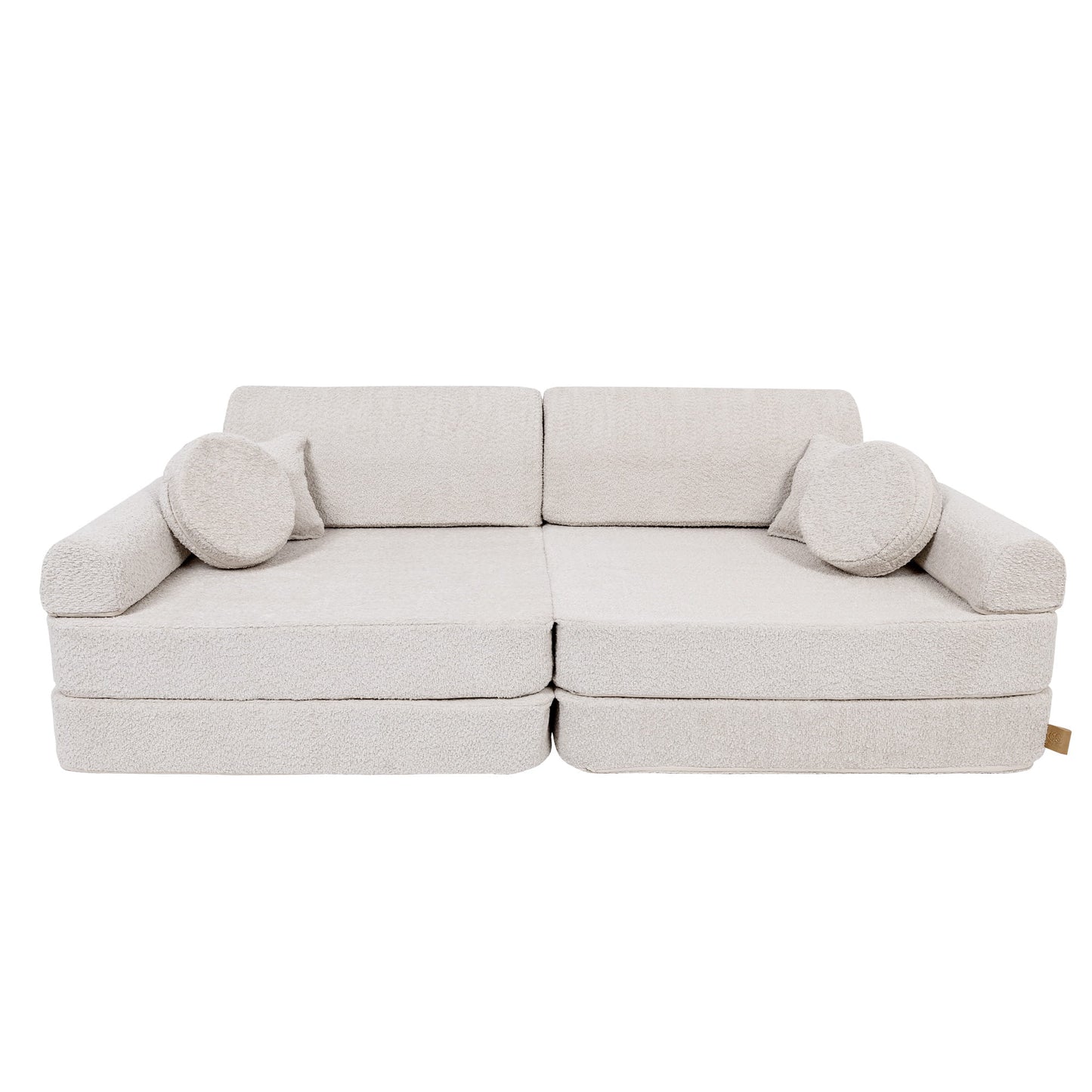 Modular Sofa for Kids - Premium Boucle, Champagne Ecru